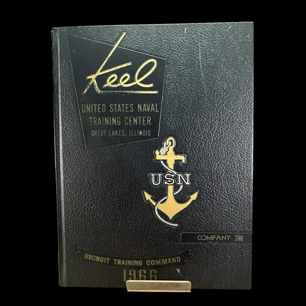Keel Naval Training Center Recruit Training Command Great Lakes IL 1966 Comp 740